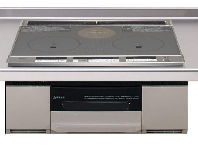 2口IH＋ラジエントヒーター