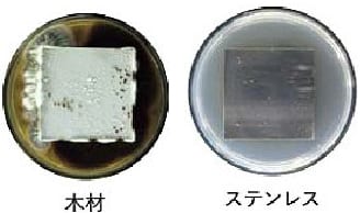 試験結果 カビ再発比較
